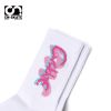 Picture of CN-SKATE socks for men and women, thin summer sports socks, leisure mid-calf basketball socks, deodorant and sweat-absorbing running socks.