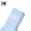 Picture of CN-SKATE socks for men and women, thin summer sports socks, leisure mid-calf basketball socks, deodorant and sweat-absorbing running socks.