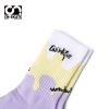 Picture of CN-SKATE socks for men and women, thin summer sports socks, leisure mid-calf basketball socks, deodorant and sweat-absorbing running socks.